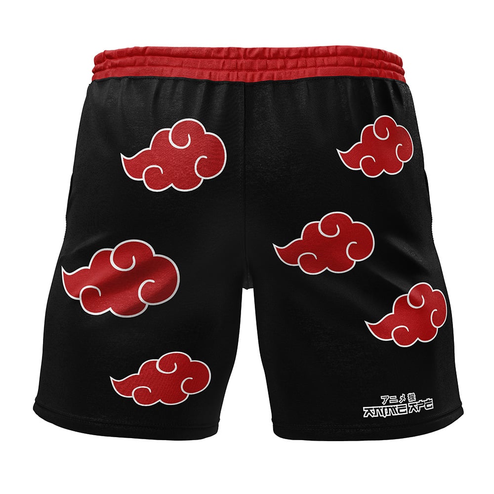 Naruto Akatsuki Gym Shorts