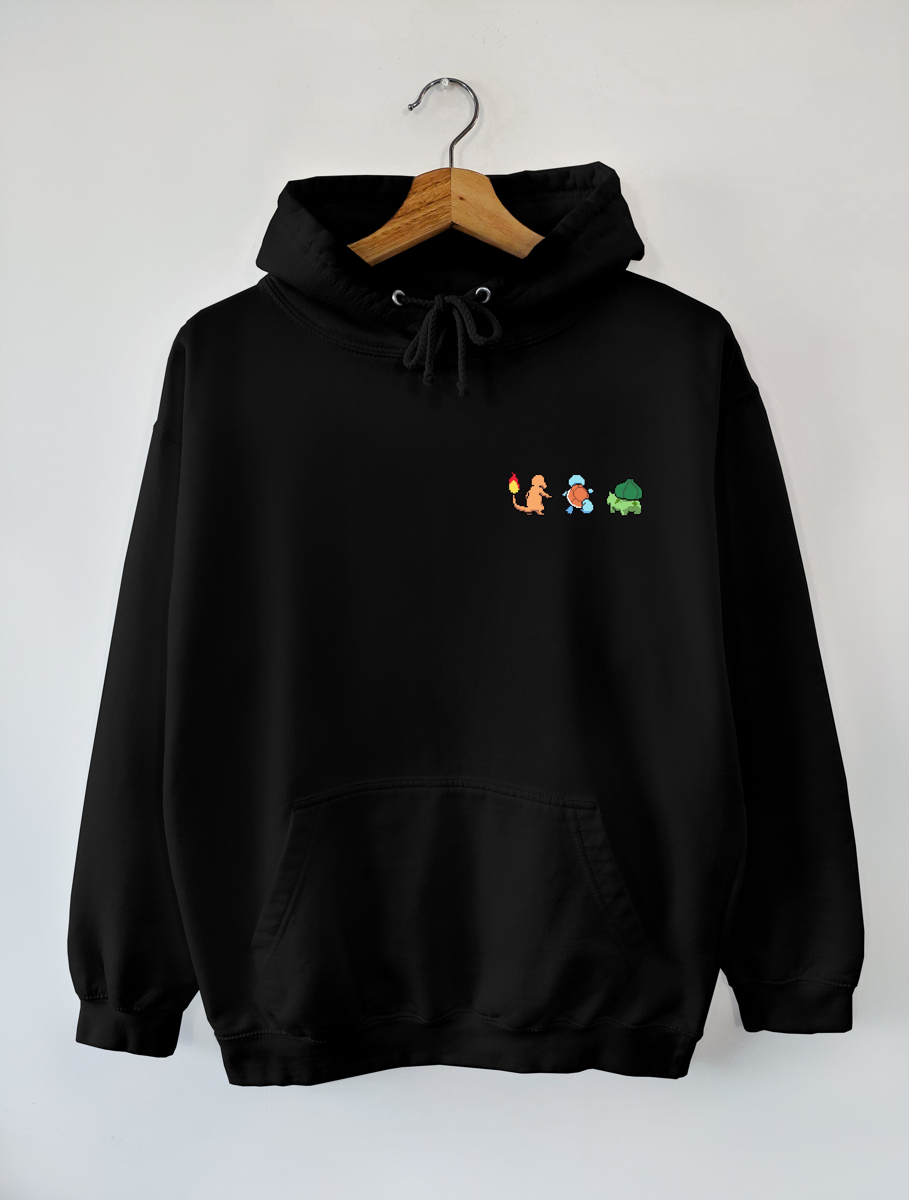 UNISEX HOODIE / PKM GEN1 STARTERS POCKET DESIGN