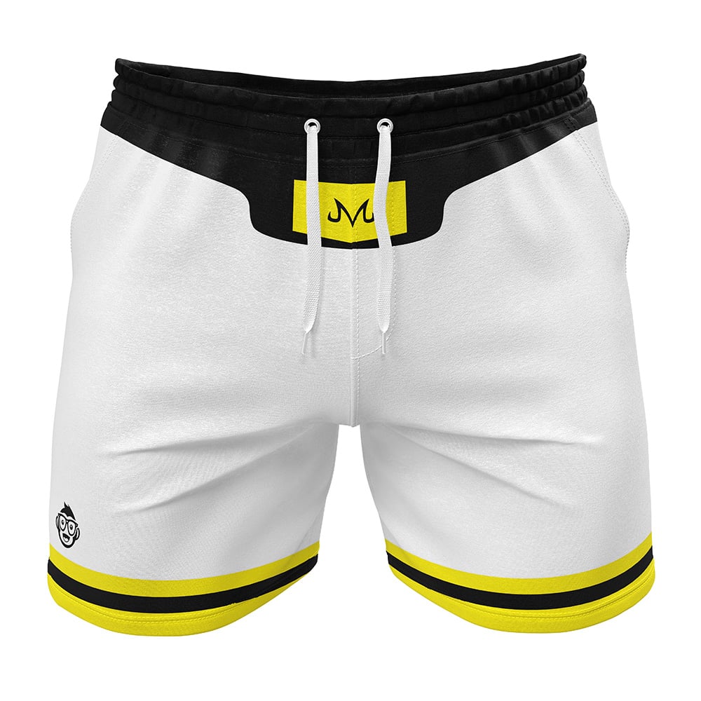 Majin Buu White Dragon Ball Z Gym Shorts