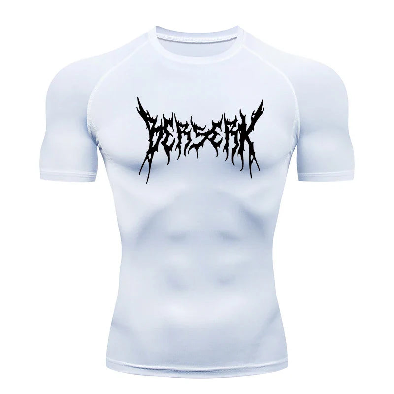 Berserk Print Compression T-Shirt