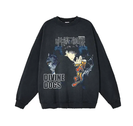 Jujutsu Kaisen Divine Dogs Crewneck Sweatshirt