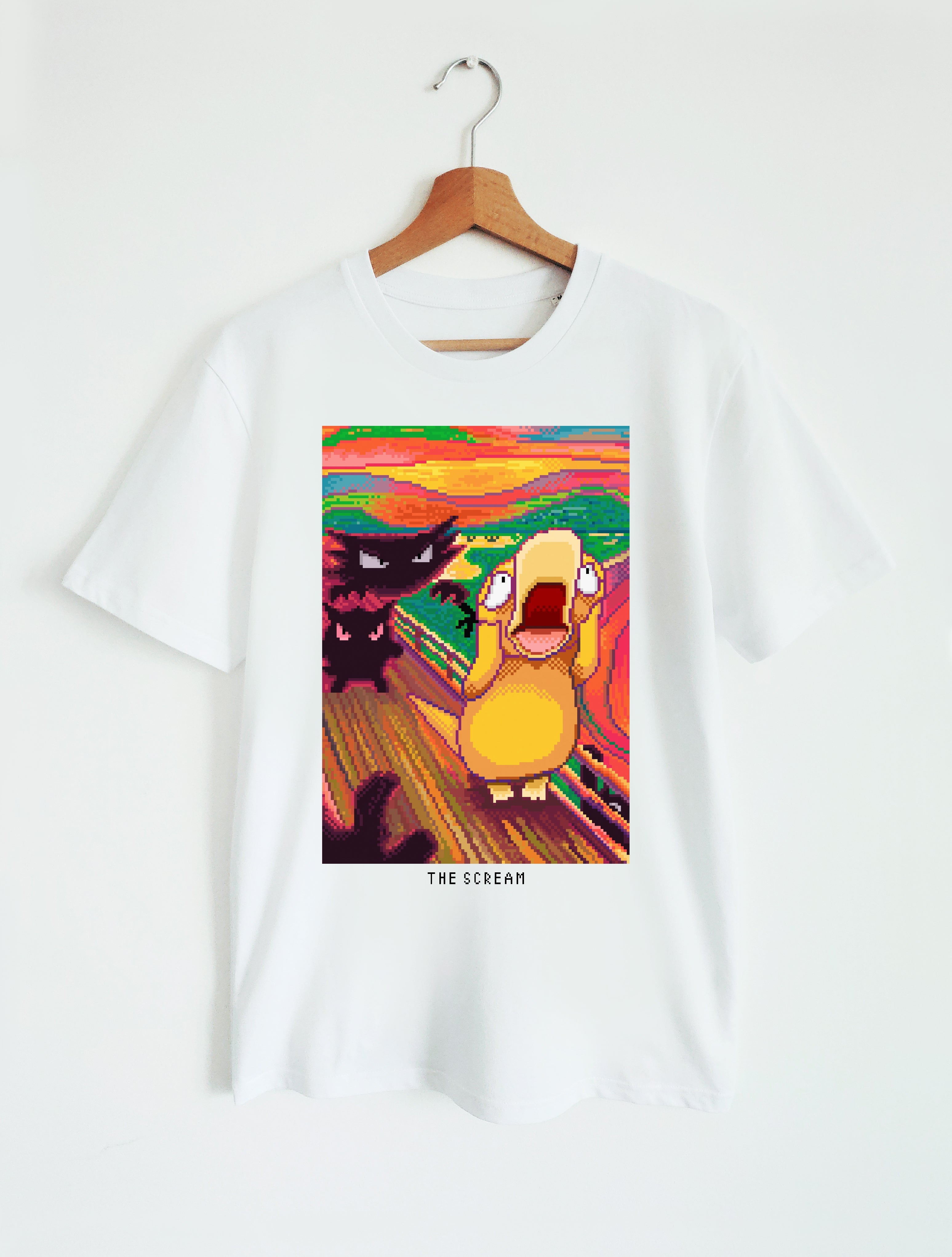 UNISEX T-SHIRT / PKM FULL ART - THE SCREAM